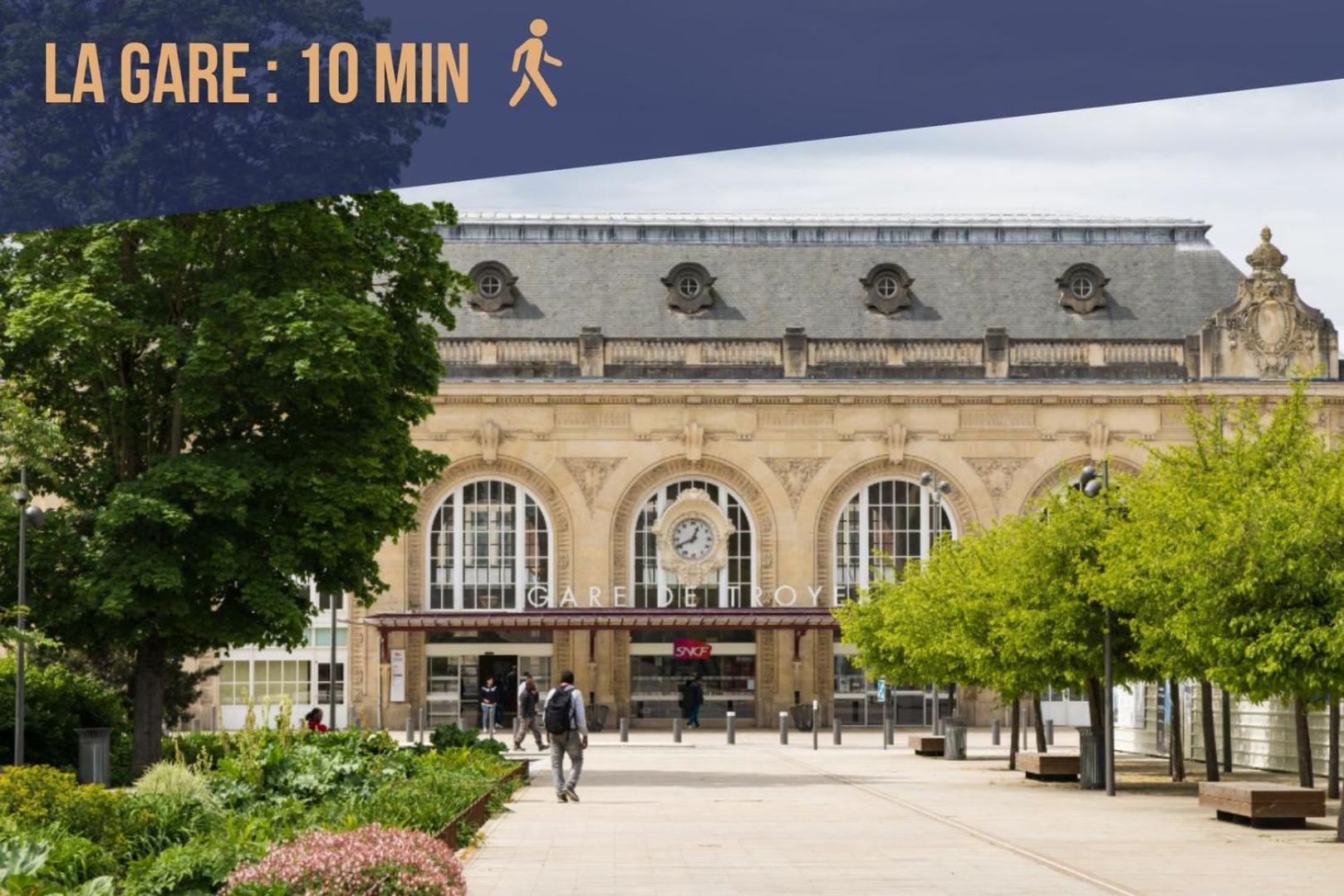 Madeleine - Centre-Ville Proche Gare - Mon Groom Troyes Exterior foto