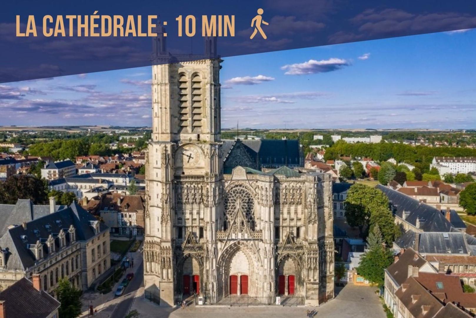 Madeleine - Centre-Ville Proche Gare - Mon Groom Troyes Exterior foto